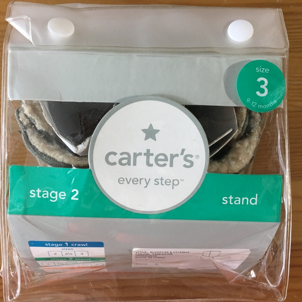 ❌SOLD❌ NEW Baby Boots Carters Infant Boys Girls 3 - Picture 6 of 8